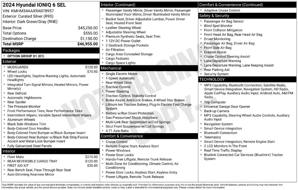 2024 Hyundai Ioniq - $25,234