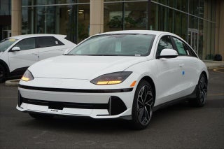 2025 Hyundai IONIQ 6 with Serenity White Exterior