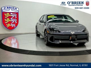 2023 Hyundai IONIQ 6 with Transmission Blue Exterior