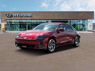 2025 Hyundai IONIQ 6 with Ultimate Red Exterior