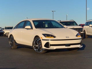 2025 Hyundai IONIQ 6 with Serenity White Exterior
