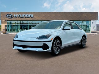 2025 Hyundai IONIQ 6 with Serenity White Exterior