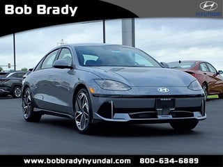 2025 Hyundai IONIQ 6 with Transmission Blue Exterior