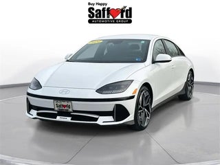 2024 Hyundai IONIQ 6 with Serenity White Exterior