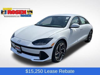 2025 Hyundai IONIQ 6 with Serenity White Exterior