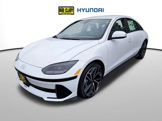 2025 Hyundai IONIQ 6 with Serenity White Exterior