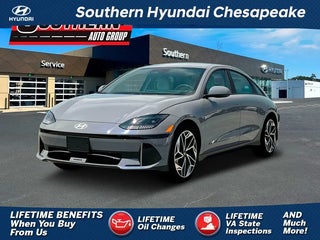 2025 Hyundai IONIQ 6 with Transmission Blue Exterior