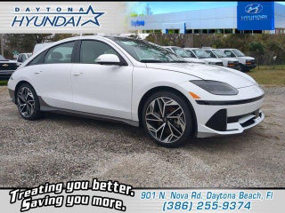 2025 Hyundai IONIQ 6 with Serenity White Exterior