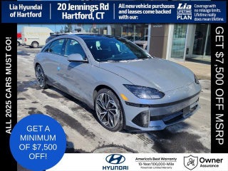 2025 Hyundai IONIQ 6 with Transmission Blue Exterior