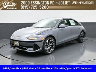 2025 Hyundai IONIQ 6 with Transmission Blue Exterior