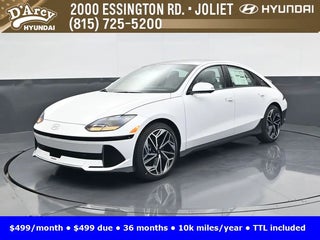 2025 Hyundai IONIQ 6 with Serenity White Exterior