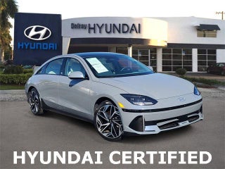 2024 Hyundai IONIQ 6 with Transmission Blue Exterior