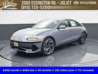 2025 Hyundai IONIQ 6 with Transmission Blue Exterior