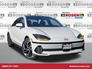 2025 Hyundai IONIQ 6 with Serenity White Exterior