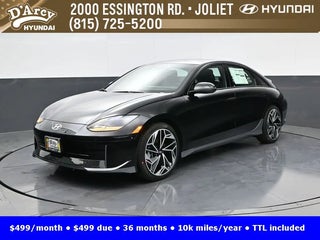 2025 Hyundai IONIQ 6 with Onyx Black Exterior