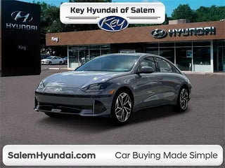 2025 Hyundai IONIQ 6 with Transmission Blue Exterior