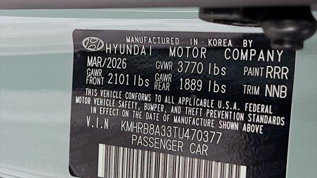 2026 Hyundai VENUE SE