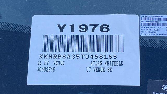 2026 Hyundai VENUE SE