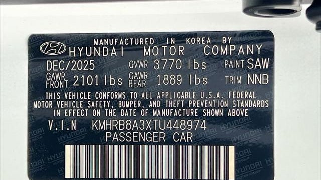 2026 Hyundai VENUE SE