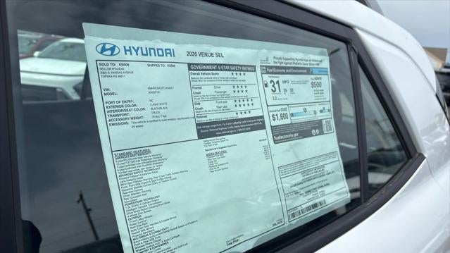 2026 Hyundai VENUE SEL