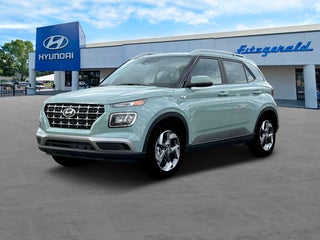2025 Hyundai VENUE with Mirage Green Exterior