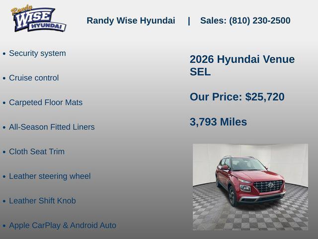 2026 Hyundai Venue - $25,720
