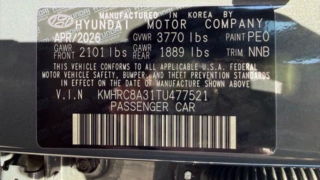 2026 Hyundai VENUE SEL