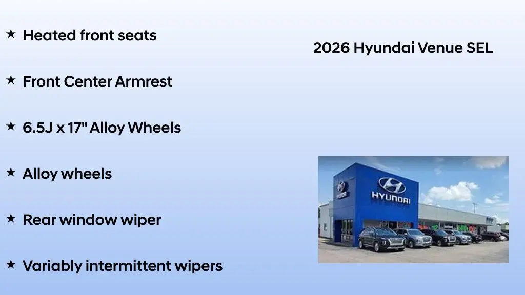 2026 Hyundai VENUE SEL