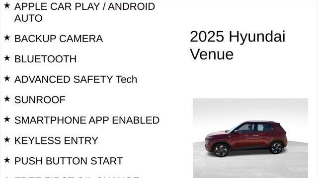 2025 Hyundai VENUE SEL