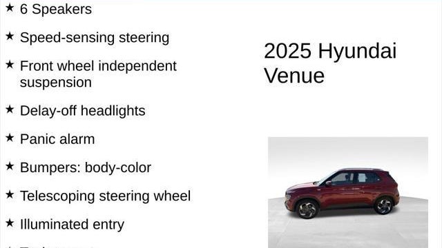 2025 Hyundai VENUE SEL