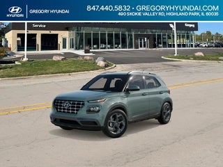 2025 Hyundai VENUE with Mirage Green Exterior