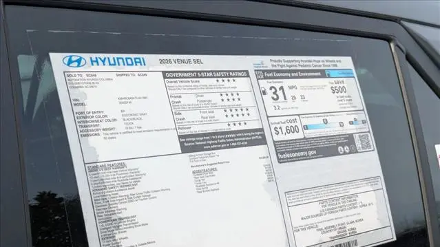 2026 Hyundai VENUE SEL