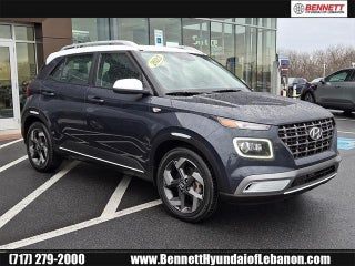 2023 Hyundai VENUE with Denim W/White Roof Exterior