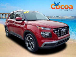 2022 Hyundai VENUE with Scarlet Red Pearl Exterior