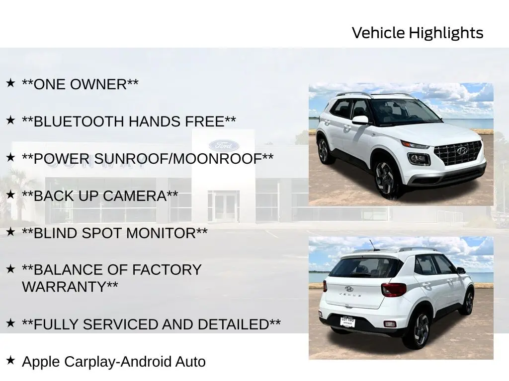 2025 Hyundai Venue - $19,250