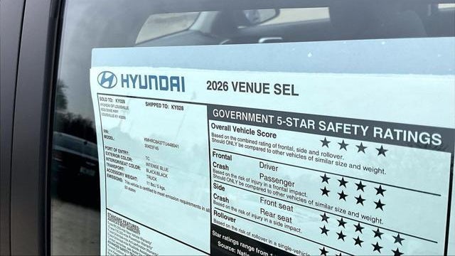 2026 Hyundai VENUE SEL