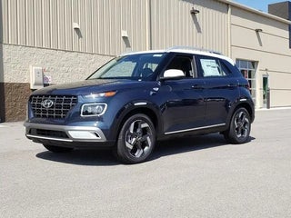 2025 Hyundai VENUE with Denim W/White Roof Exterior