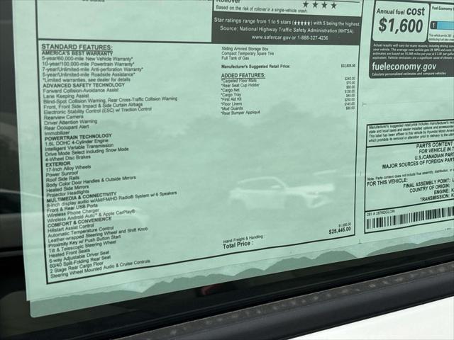 2026 Hyundai Venue - $24,795