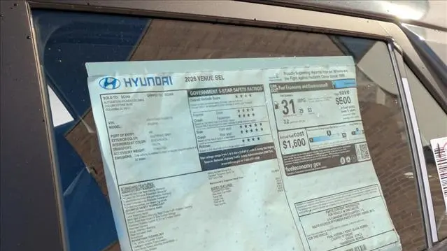2026 Hyundai VENUE SEL