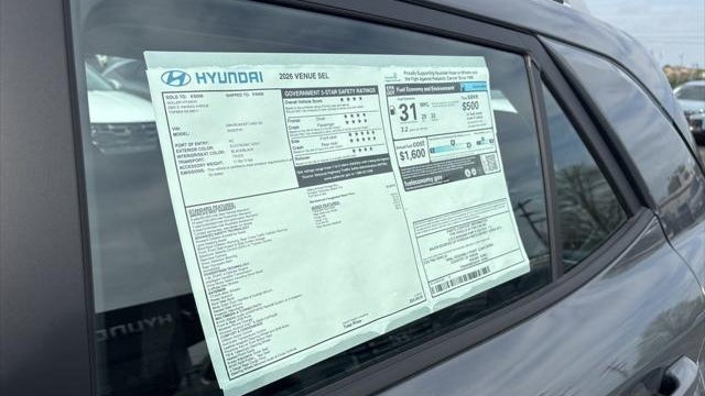 2026 Hyundai VENUE SEL