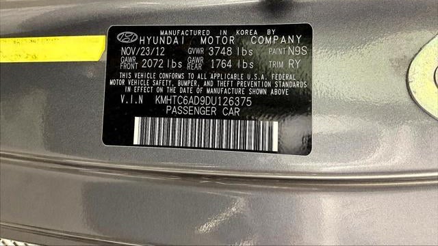2013 Hyundai VELOSTER Base