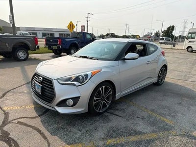 2016 Hyundai Veloster Turbo 3DR Coupe 6M W/Black Seats