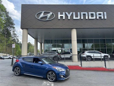 2016 Hyundai Veloster Turbo 3DR Coupe 6M W/Black Seats