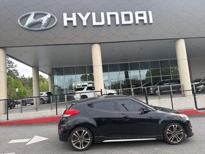 2016 Hyundai Veloster Turbo 3DR Coupe 6M W/Black Seats