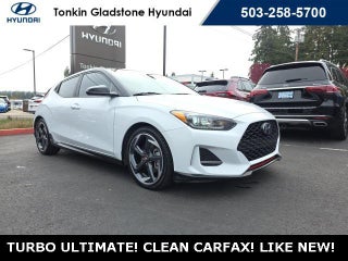 2020 Hyundai VELOSTER with Chalk White Exterior