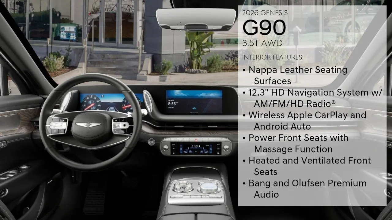 2026 Genesis G90 3.5T