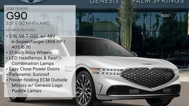 2026 Genesis G90 3.5T e-Supercharger