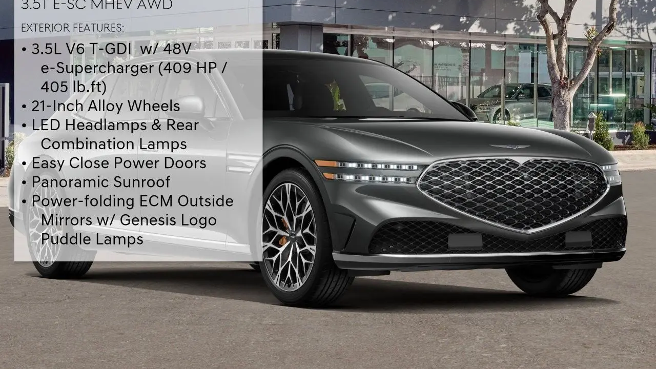 2026 Genesis G90 3.5T e-Supercharger