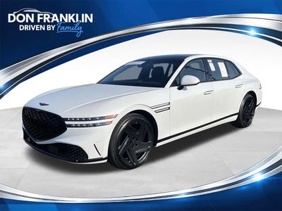 Photo of a 2026 Genesis G90 AWD 3.5T E-Supercharger Black 4DR Sedan for sale