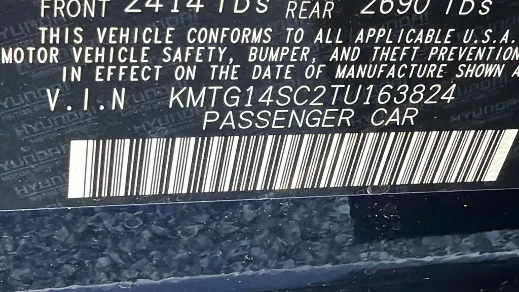 2026 Genesis G70 2.5T Standard